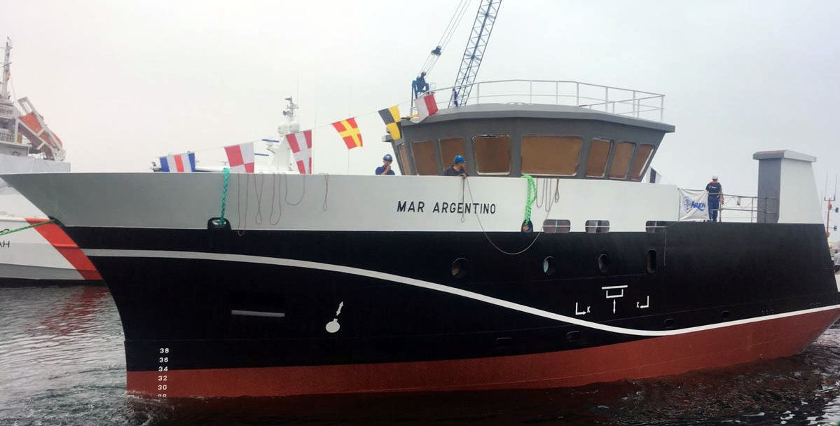 Resultado de imagen para barco de investigación costera, “Mar Argentino”